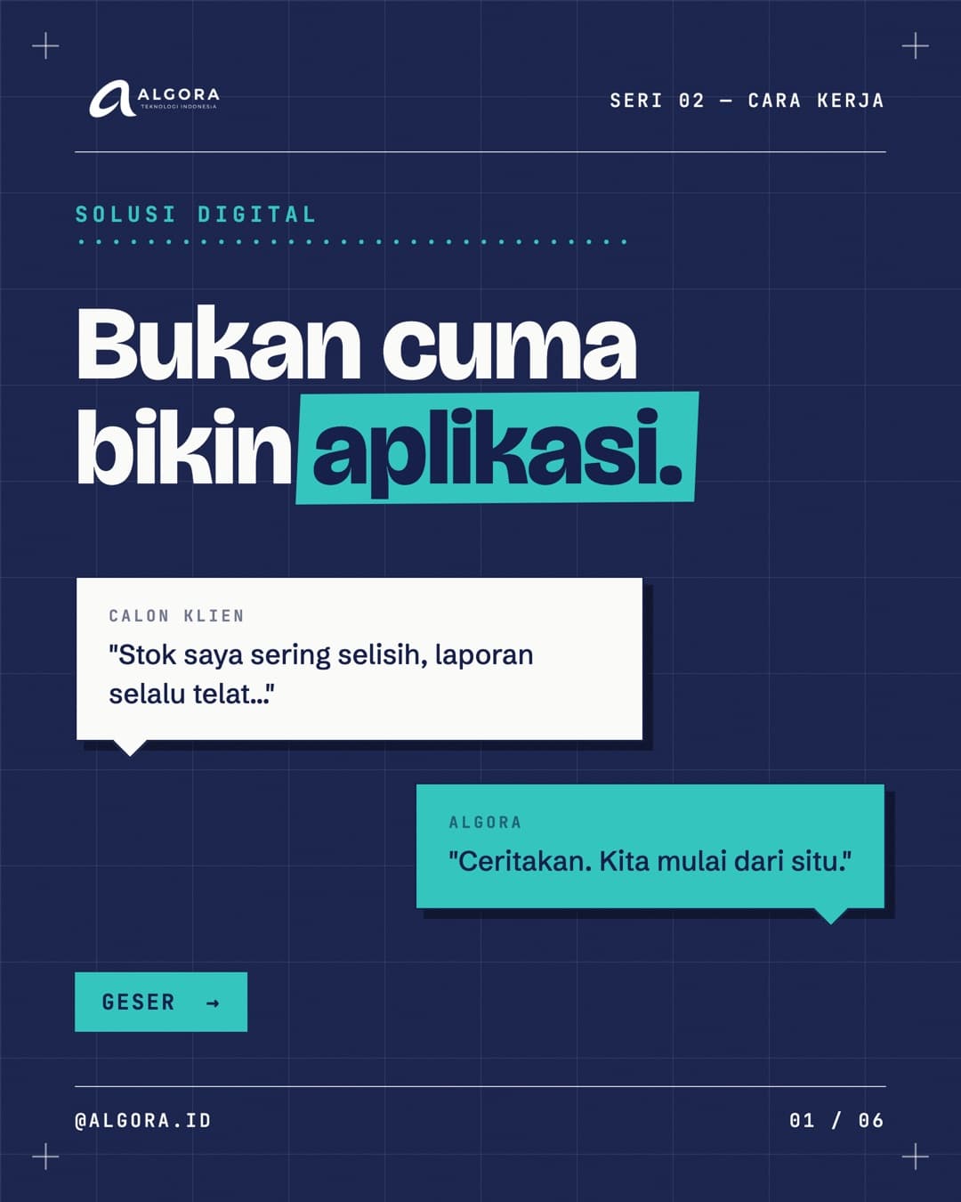 Bukan cuma bikin aplikasi