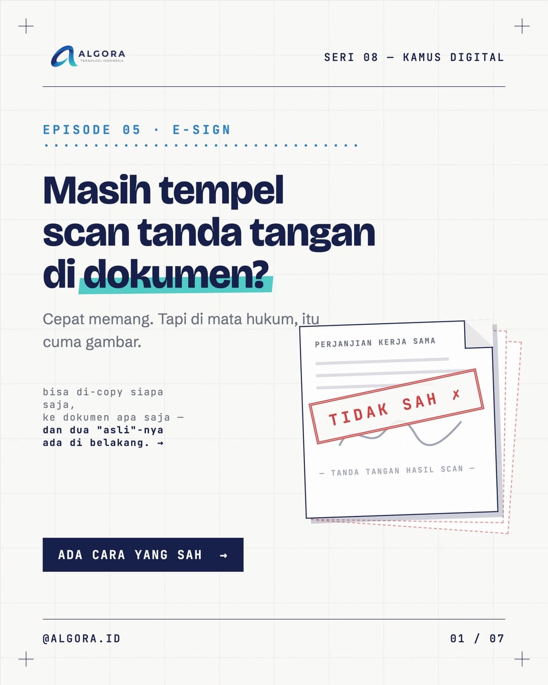E-Sign & Tanda Tangan Elektronik (TTE)