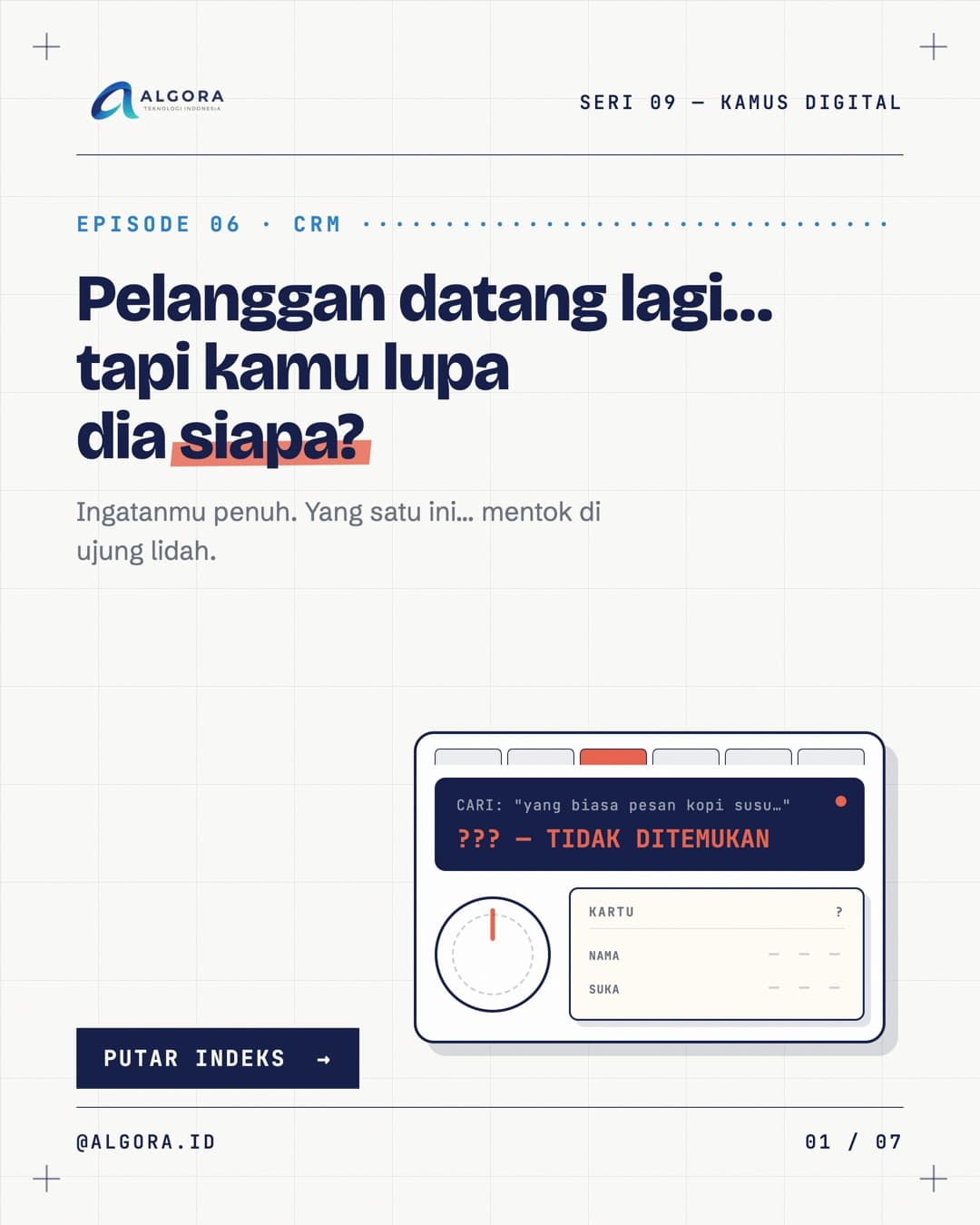 CRM: ingatan bisnismu tentang pelanggan